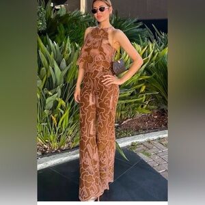 NWT ZARA 2 PCS MATCHING SET FAUX CROCHET SUEDE PANTS AND TOP 
🚨FIRM PRICE